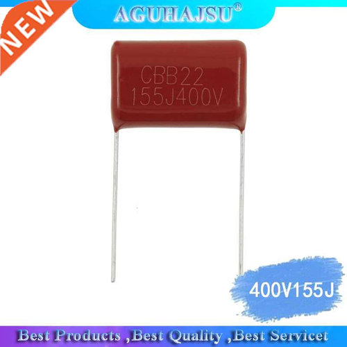 10PCS 400V155J 1.5UF Pitch 20MM 400V 155 1500nf CBB Polyprop