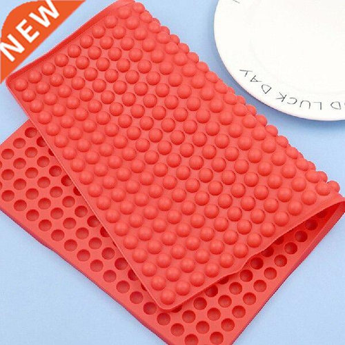 468-Hole Round Baking Mat Biscuit Mould BBQ Mat Silicone