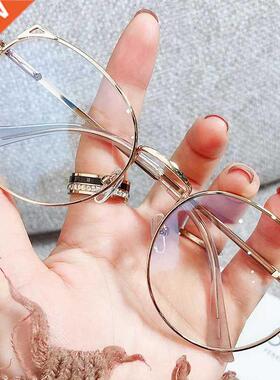 nds Office Cat Eye Anti Blue Light Glasses Women Blue Blocki