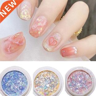 Glitters Thin Colorful Ultra Manicure Beauty Nail
