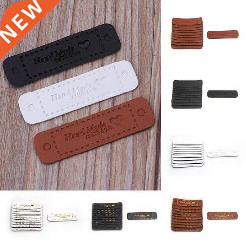 20PCS Hand Made With Love Bronzing Hand Made Tags Garment