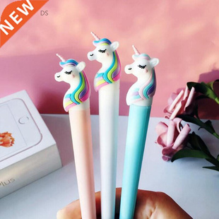 Can Color nicorn Gel Pens Creative Cute Pen Girl Heart St