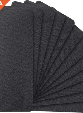 12 Pcs Iron-on Mending Faric 4.92 x 11 Inch Iron on Clothes