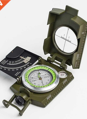 Multifunctional Metal Geological Compass Waterproof Fluoresc