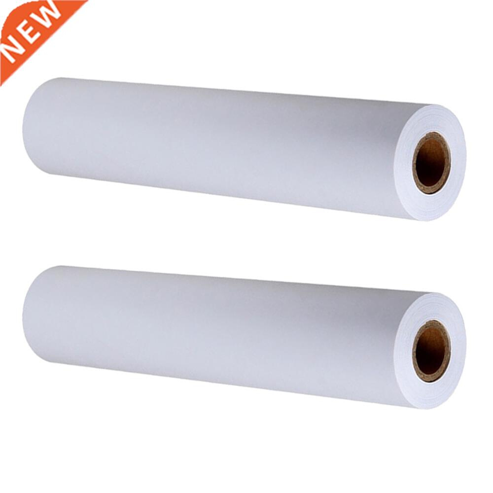 2 pcs Drawing Paper Rolls Graffiti Art White Poster Paper fo