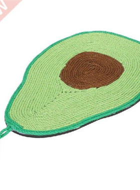 Cat Toy Cat Scratch Pad 28x43cm Avocado Shape Sisal+EVA