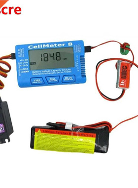Discharger alancer Meter Tester Voltage CellMeter 8 attery