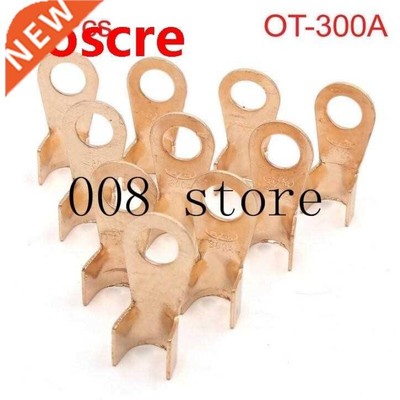 10Pcs 300A Copper Battery Cable Connector Terminal Crimping
