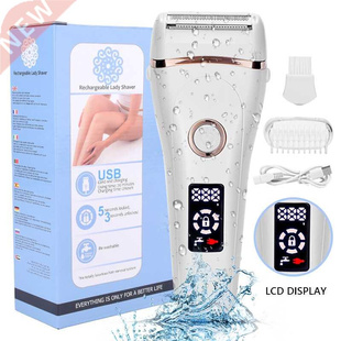 Electric Razor Painless Lady Shaver For Women USB Chging B