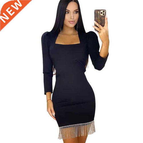Women's clothing 2022 new design sense banquet evening dress