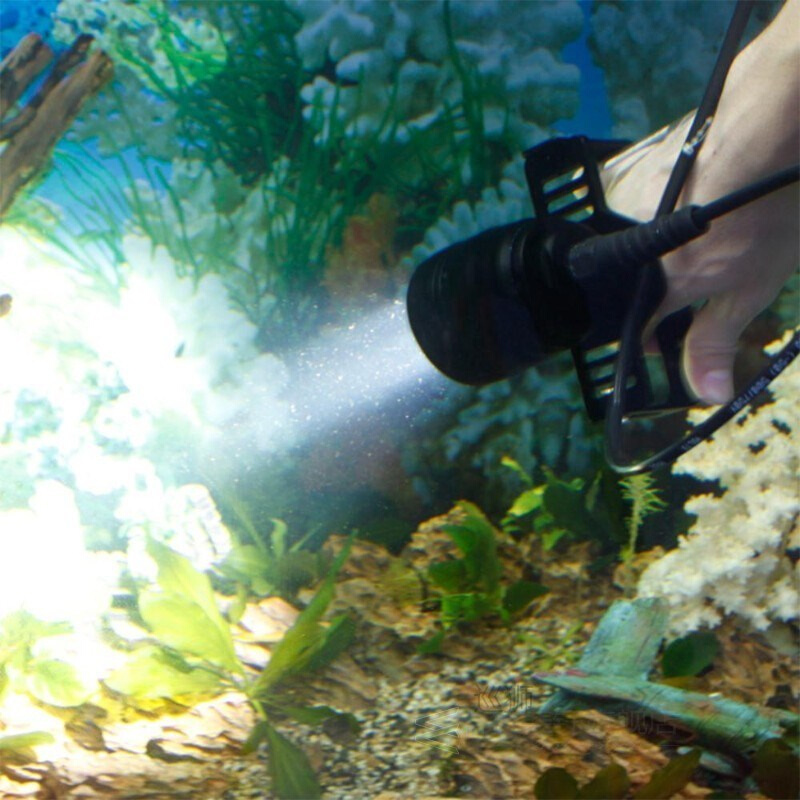 Canister Scuba IPX8 Diving Light Torch 10 Degree Cree XM-L2