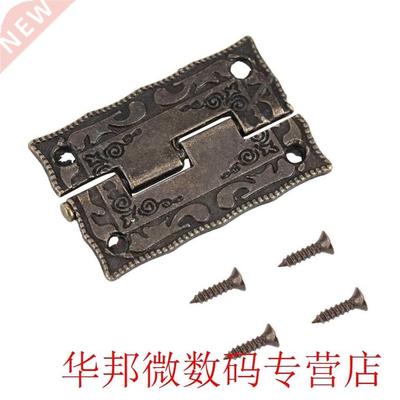 WALFRONT 10Pcs/Lot Antique Cabinet Hinges 0-270 Degree Bronz