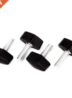 Rotary T Clamping Handle Screw Knob Grip M8 Thread Dia 4pcs