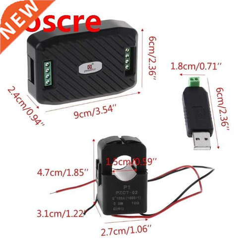 35ED AC 100A Voltage Current Energy Hz Power factor RS485 Mo