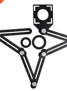 6 pliant Multi Angle mesure règle céramique carrelage trou