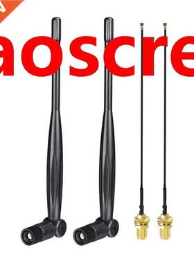 WiFi Antenna 6DBi 2.4GHz 5.8GHz Dual Band RP-SMA Male Antenn