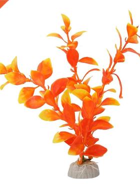 Fish Tank Plant Ornament Aquarium Plastic Plants 7Pcs