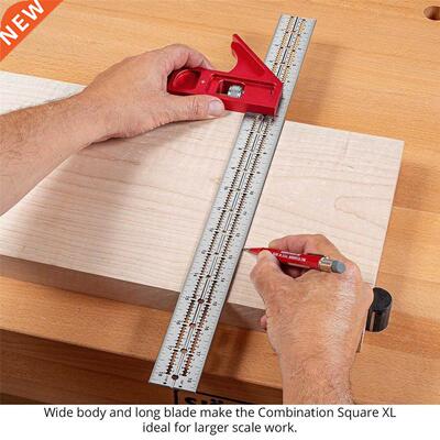15/30/45cm Woodworking Tools Adjuable Sliding Ruler Combin