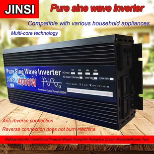 Pure Sine Wave Inverter 12V/24V 220V 3000w 4000w  Voltage ra