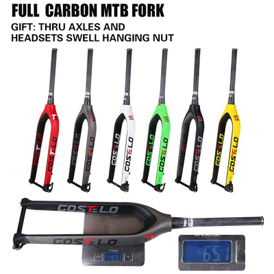 2017 Costelo Full Carbon mtb fork 29er Mountain Bikes Rigid