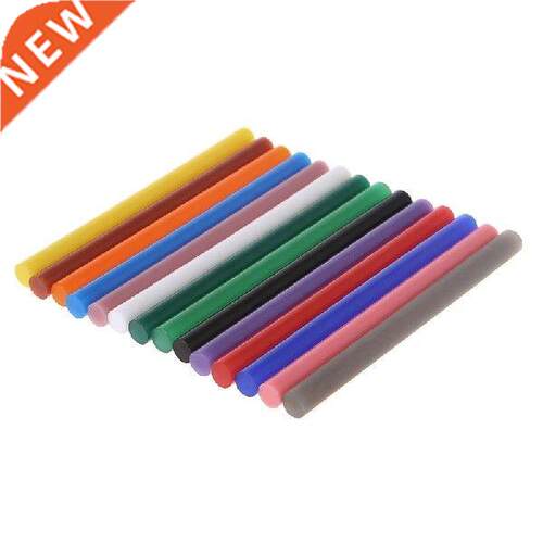 14pcs Hot Melt Glue Stick Mix Color 7mm Viscosity For DIY