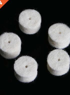 100Pcs Wool Felt Polishing ing Pad 13mm + 2 Shank For Grindi
