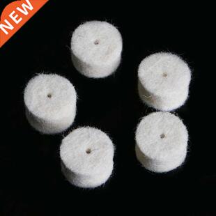 100Pcs Wool Felt Polishing ing Pad 13mm + 2 Shank For Grindi