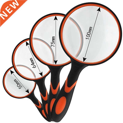 Magnifying Glass Handheld Magnifier 50/65/75/90/100mm Lens d