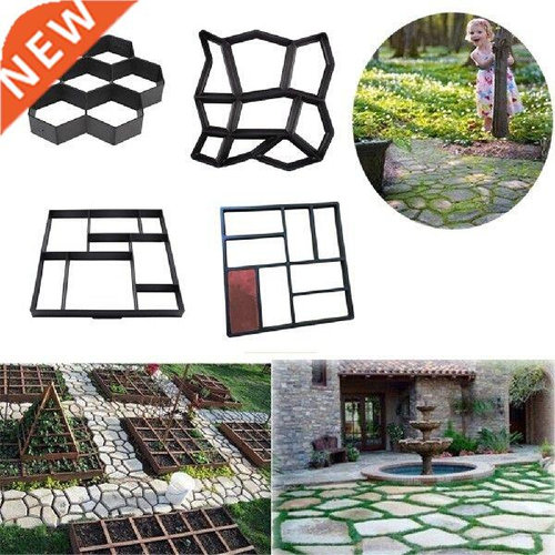 Hot Sale Gardening 8/9 Grids Pathmate Stone Mold Paving