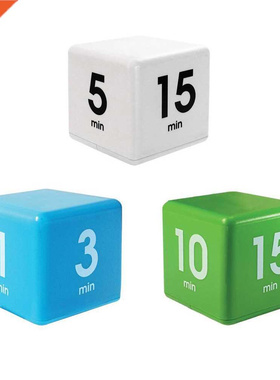 Candy Color Cube Kitchen Timer The Miracle Cube Timer 5/15/3