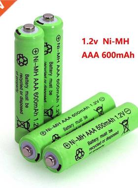 1.2v NI-MH AAA Batteries 600mAh Rechargeable nimh Battery 1.