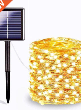 Solar String Fairy Lights 7m 50LED Waterproof Outdoor