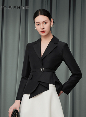 MOJO AVENUE莫佐时尚设计感都市通勤西装2025年新款优雅干练外套