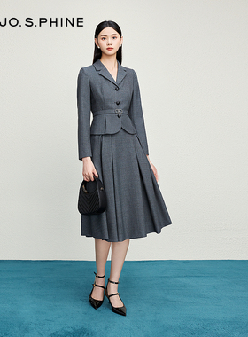 【舒心】MOJO AVENUE莫佐格雷系复古蜂腰捏褶短外套2024