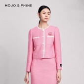 MOJO 舒心 AVENUE莫佐优雅千金香风短外套2024年春季