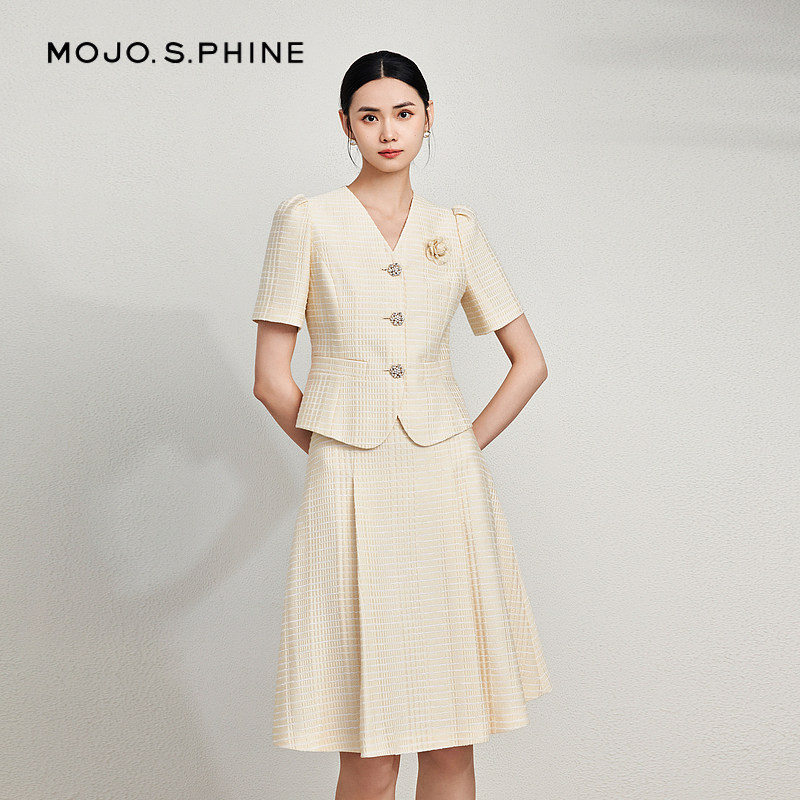 MOJO浪漫法式精致半身裙