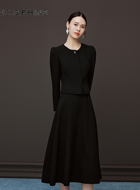 朗姿/MOJO AVENUE莫佐2025冬新款法式精致小香风短外套女经