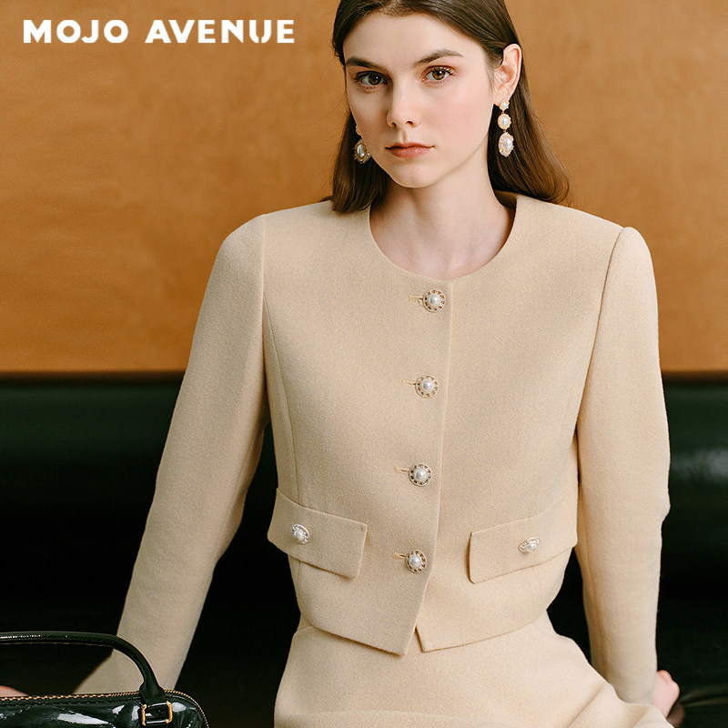 【舒心】MOJO AVENUE莫佐简约优雅西装外套女秋利落气质通勤