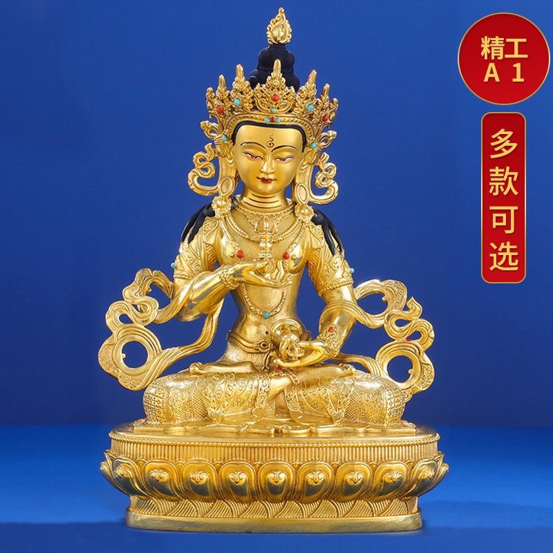 藏式纯铜金刚萨埵佛像铜简约现代