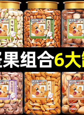 坚果组合新年坚果礼盒干果大全零食大礼包送礼走亲送长辈坚果年货