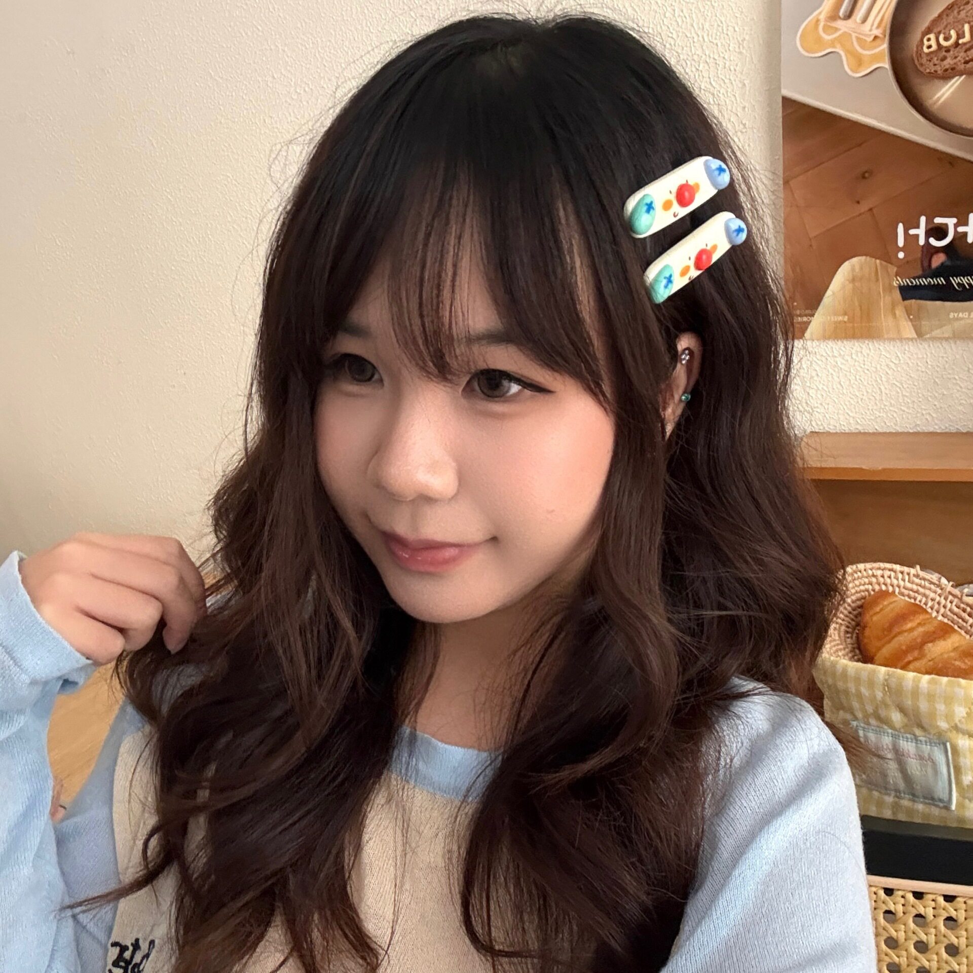 装卡通侧边碎发夹鸭嘴夹儿童发卡
