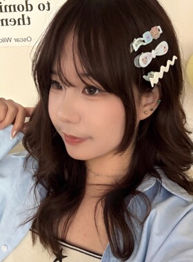 套装儿童前额刘海碎发夹发饰发卡