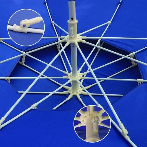 户外滩267遮阳伞沙大雨超大商伞用摆摊广告伞中柱大圆伞雨棚伞庭