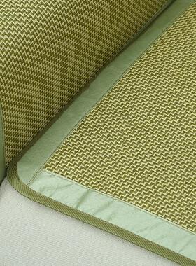 凉夏季沙发坐BmGF8x垫双园面藤席冰丝席幼竹席学生席汽车坐垫儿凉