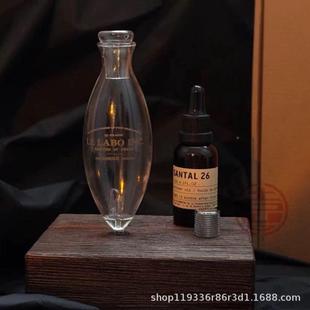 超仪强喷雾实木香薰机玻容璃瓶子高硼高硅玻璃冷香24替换配件器级