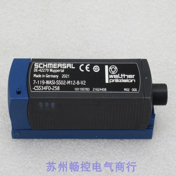 全新SCHMERSAL传感器7-119-WASI-SS02-M12-8-V2-CSS34F0-258 现货