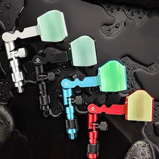 威宝莱拐角支架头黑坑竞技架杆器大物炮台支架侧弯