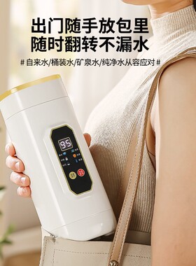 Portable Electric Heating Cup Insulated Temperature Control