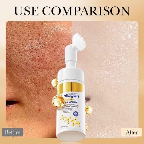 骨胶原洁面慕斯 Collagen Anti-Aging Clean Mousse Gentle