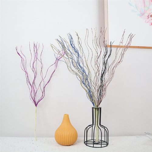 New Faux Plant Gold Powder Prop Christmas Wedding Bulk Decor
